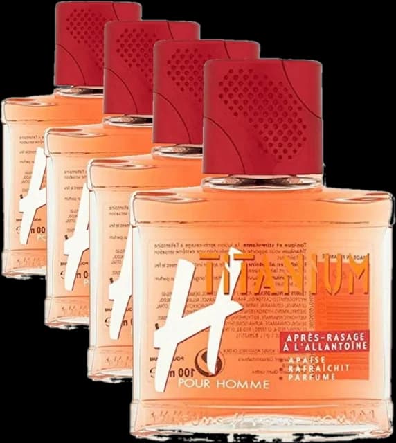 H pour Homme — Titanium — Lotion après-rasage à l’allantoïne (100ml)