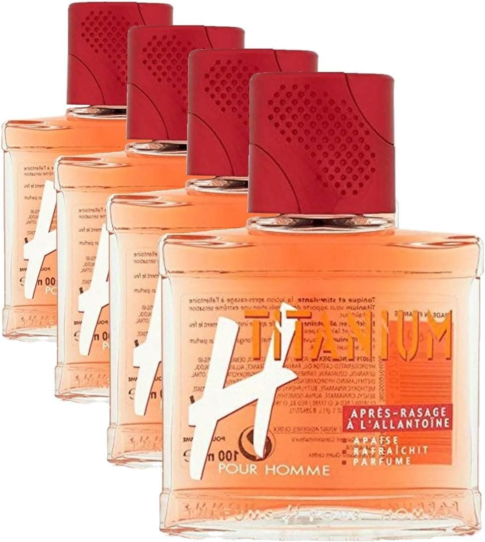 H pour Homme — Titanium — Lotion après-rasage à l’allantoïne (100ml)