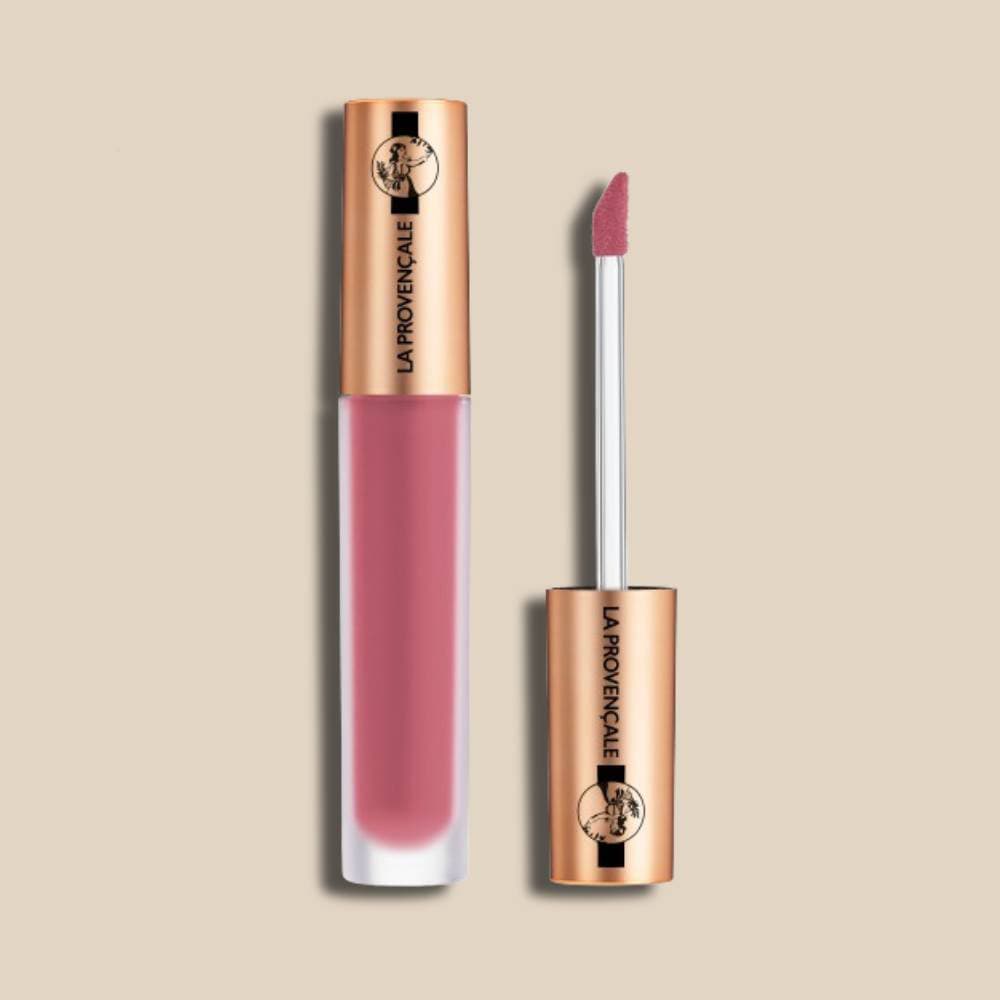 La Provençale — Le Rouge Mat Ocres — Rouge à lèvres bio (215 Rose Joucas)