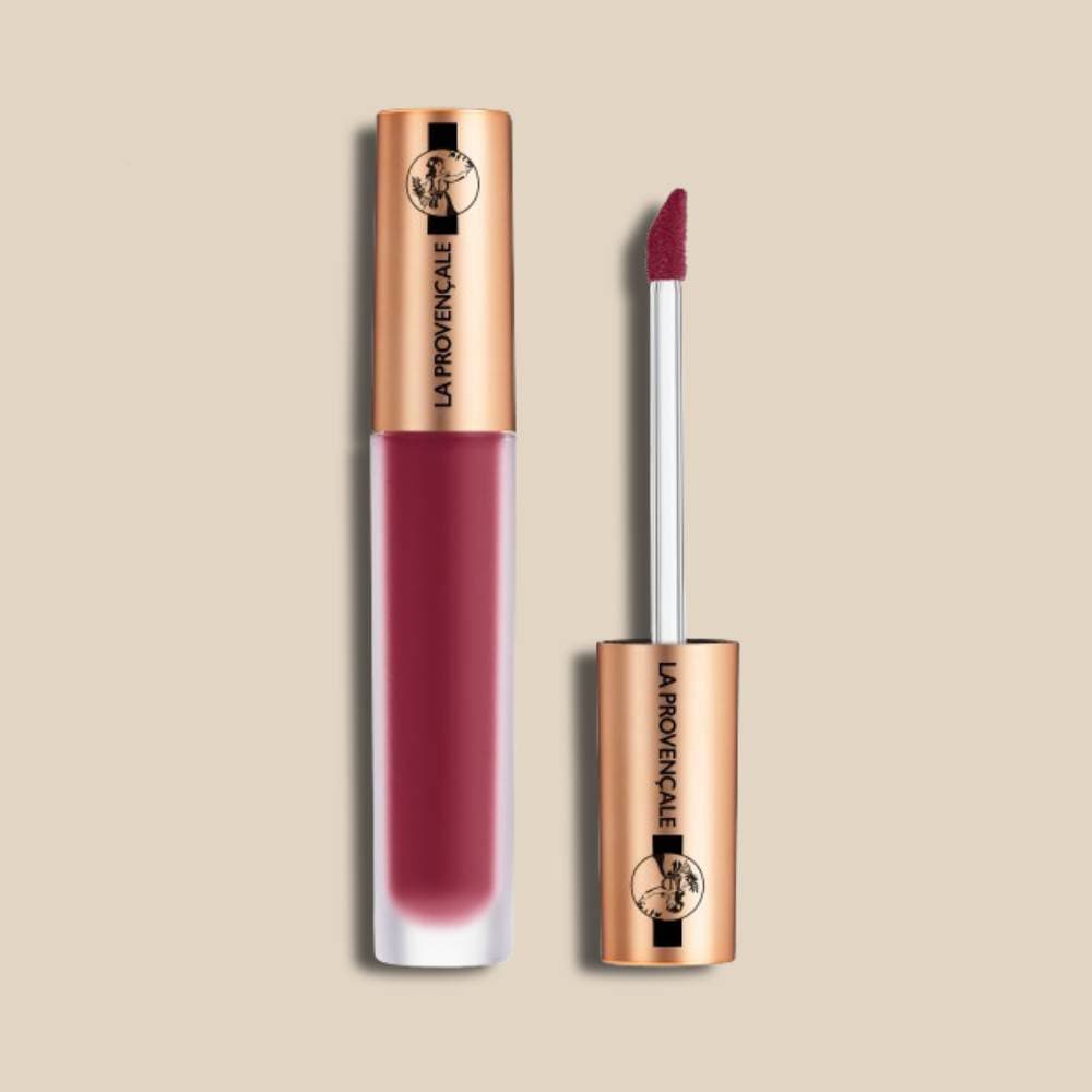 La Provençale — Le Rouge Mat Ocres — Rouge à lèvres bio (405 Prune Vaucluse)