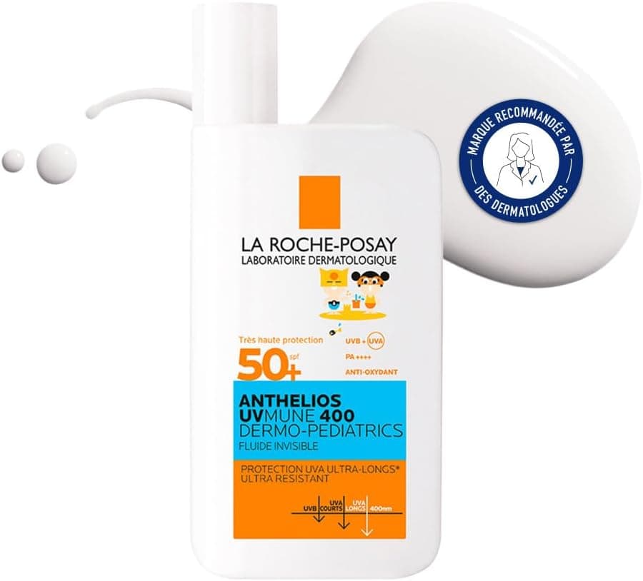 La Roche-Posay — Anthelios Fluide Invisible Enfants — SPF50+ sans parfum (50ml)