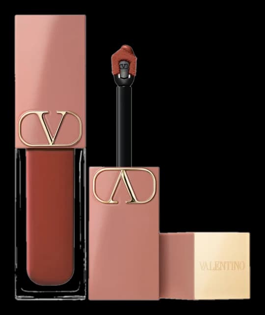 Valentino Beauty — Liquirosso — Couleur liquide mate lèvres & joues (113R Nude Caress)