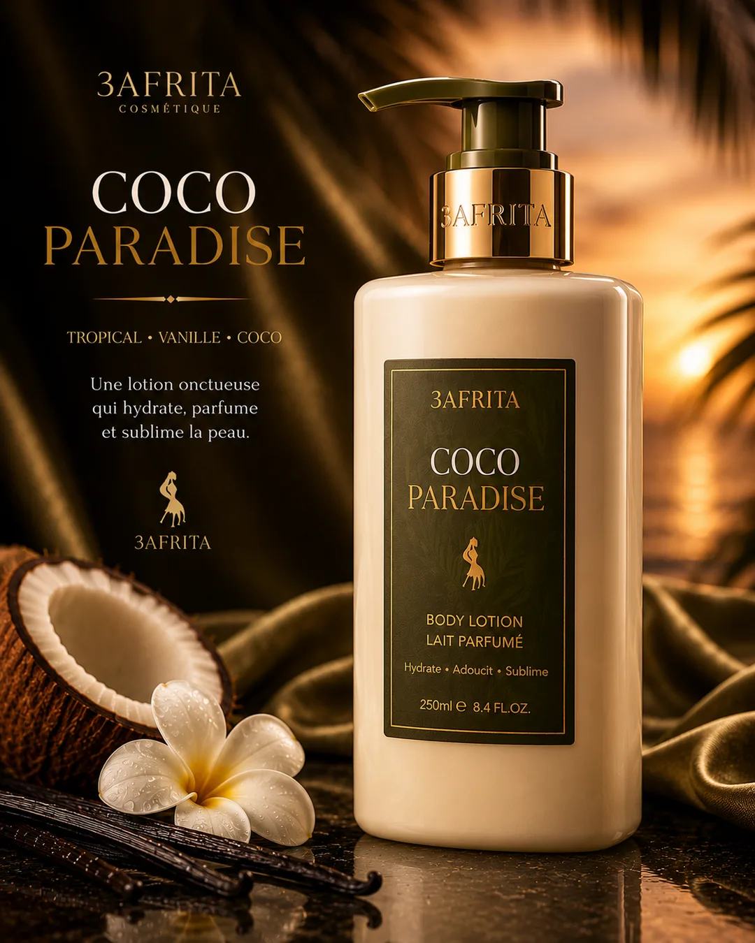 Body lotion Coco Paradise 3AFRITA