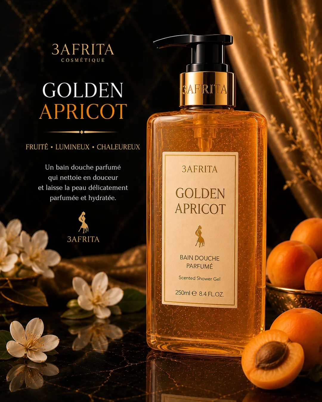 Bain douche Golden Apricot 3AFRITA