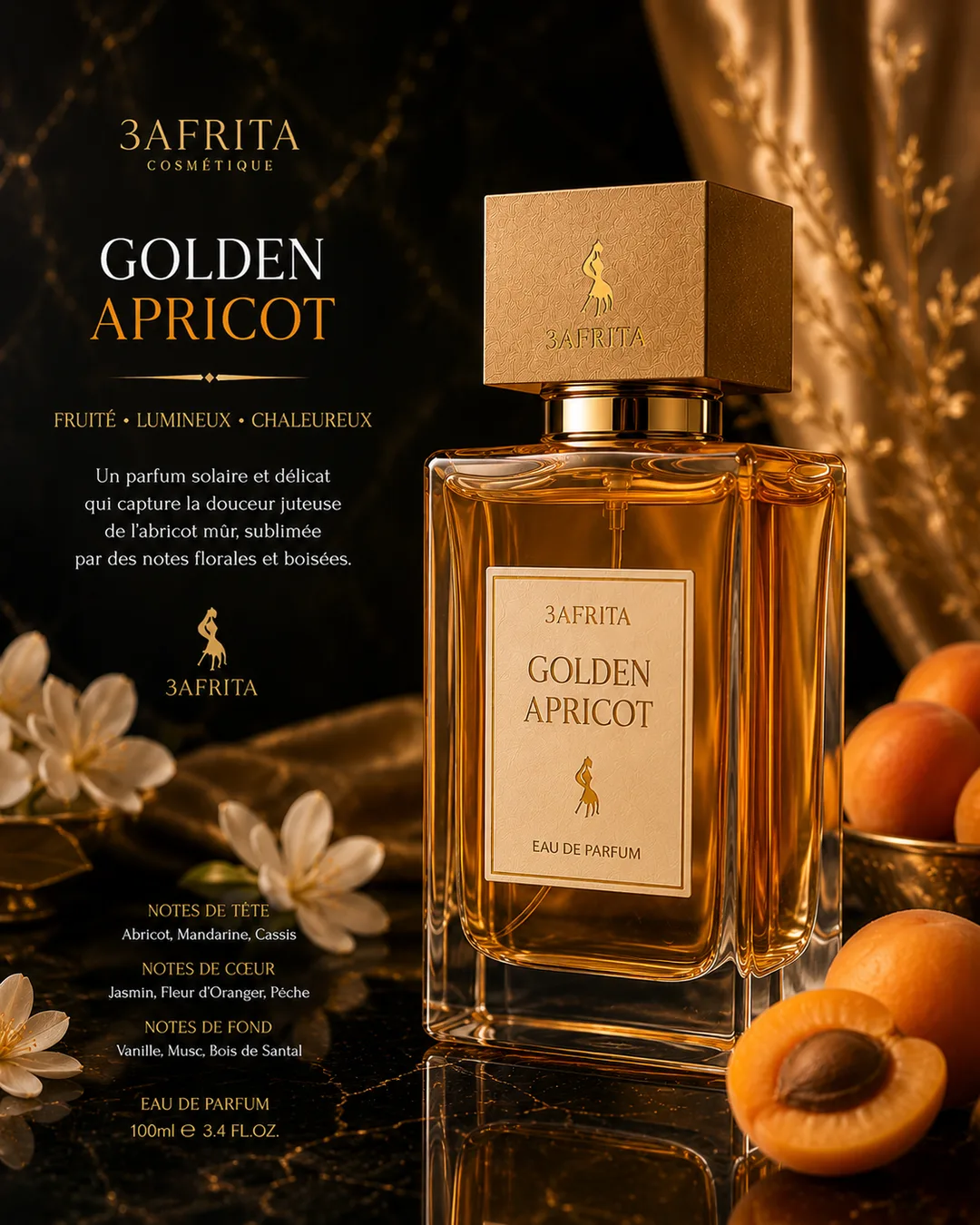 Parfum Golden Apricot 3AFRITA