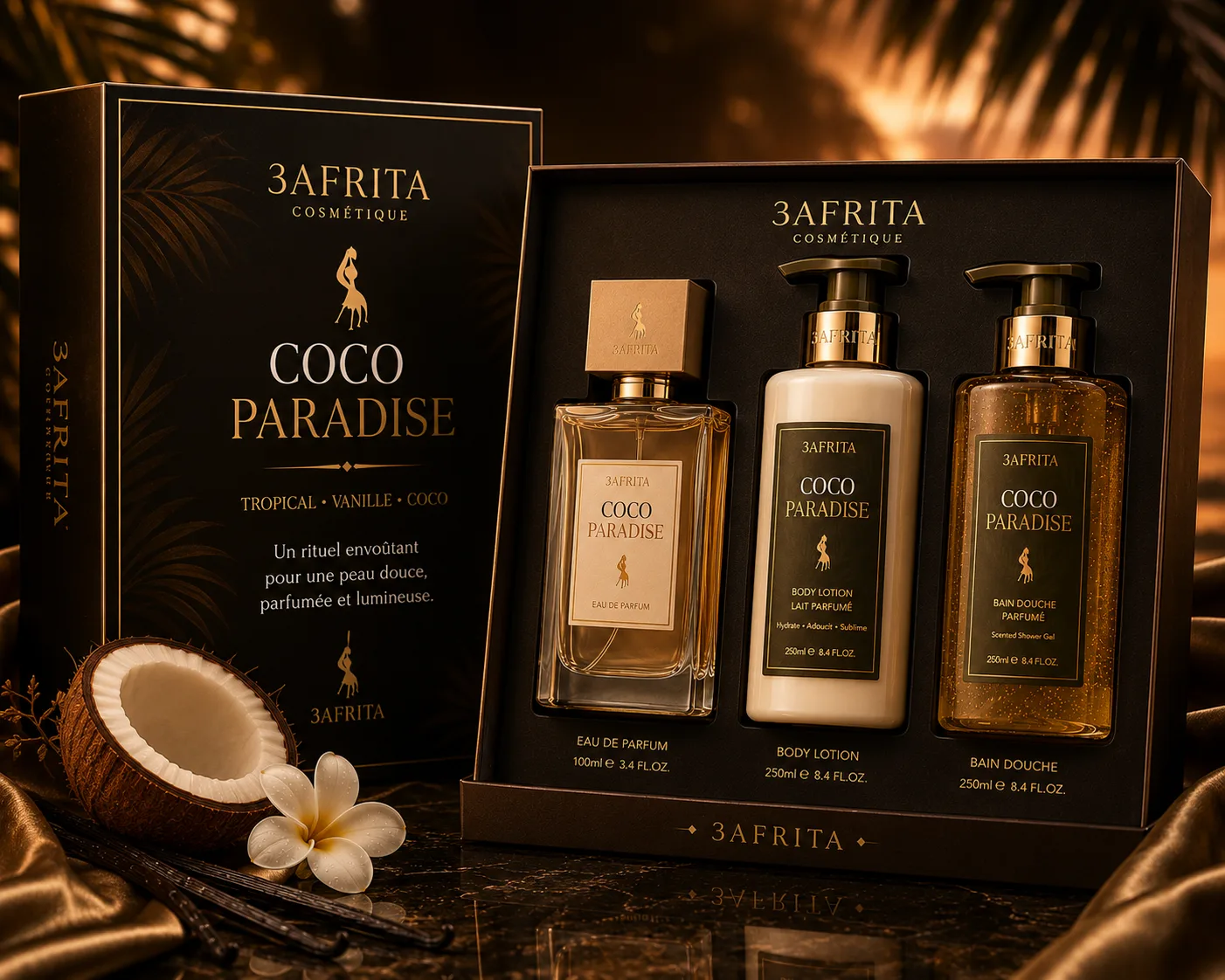Parfum Noir Framboise 3AFRITA