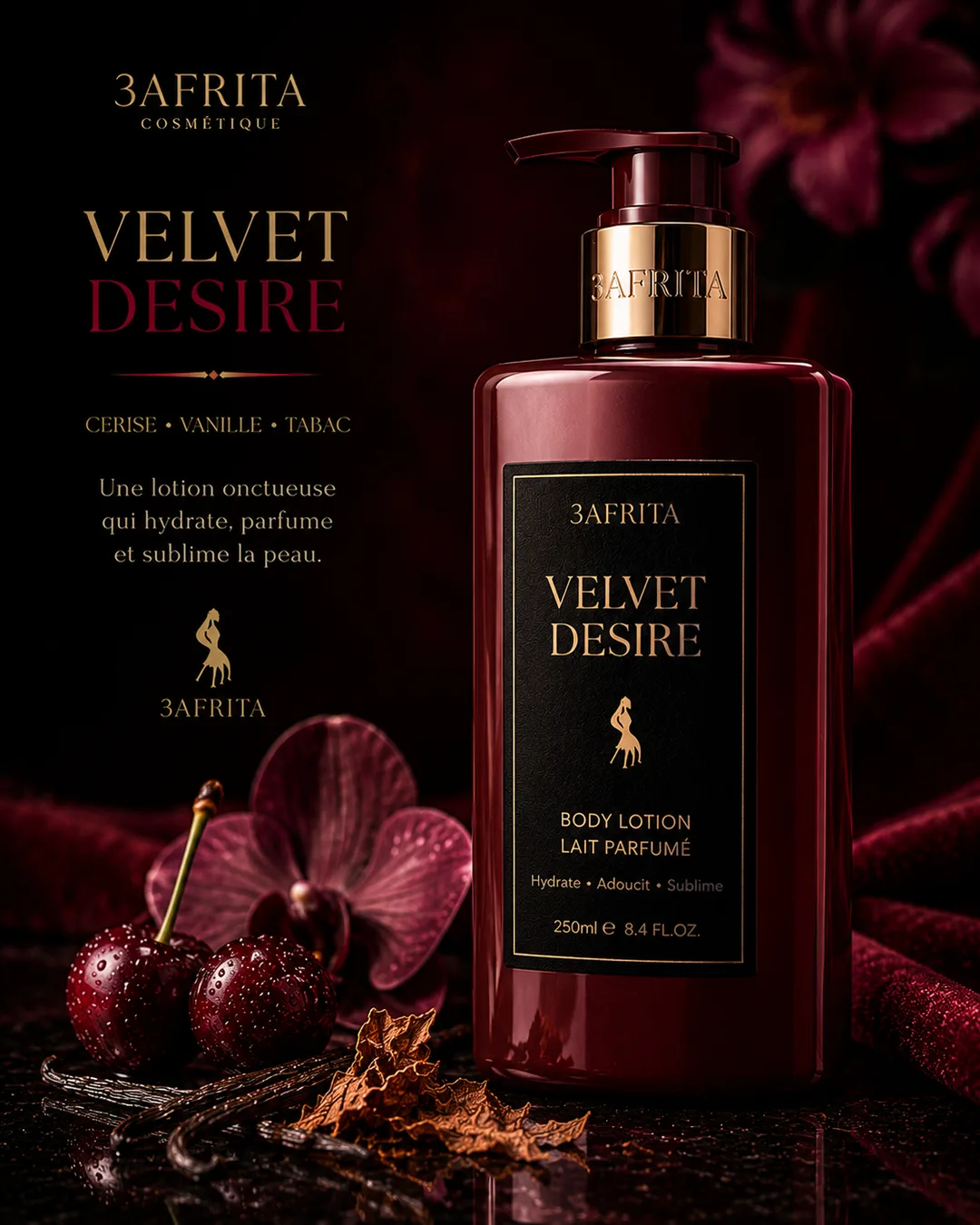 Body lotion Velvet Desire 3AFRITA